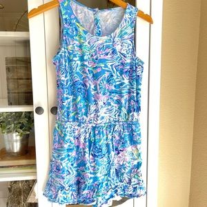 Lilly Pulitzer Girls Romper - size XXL